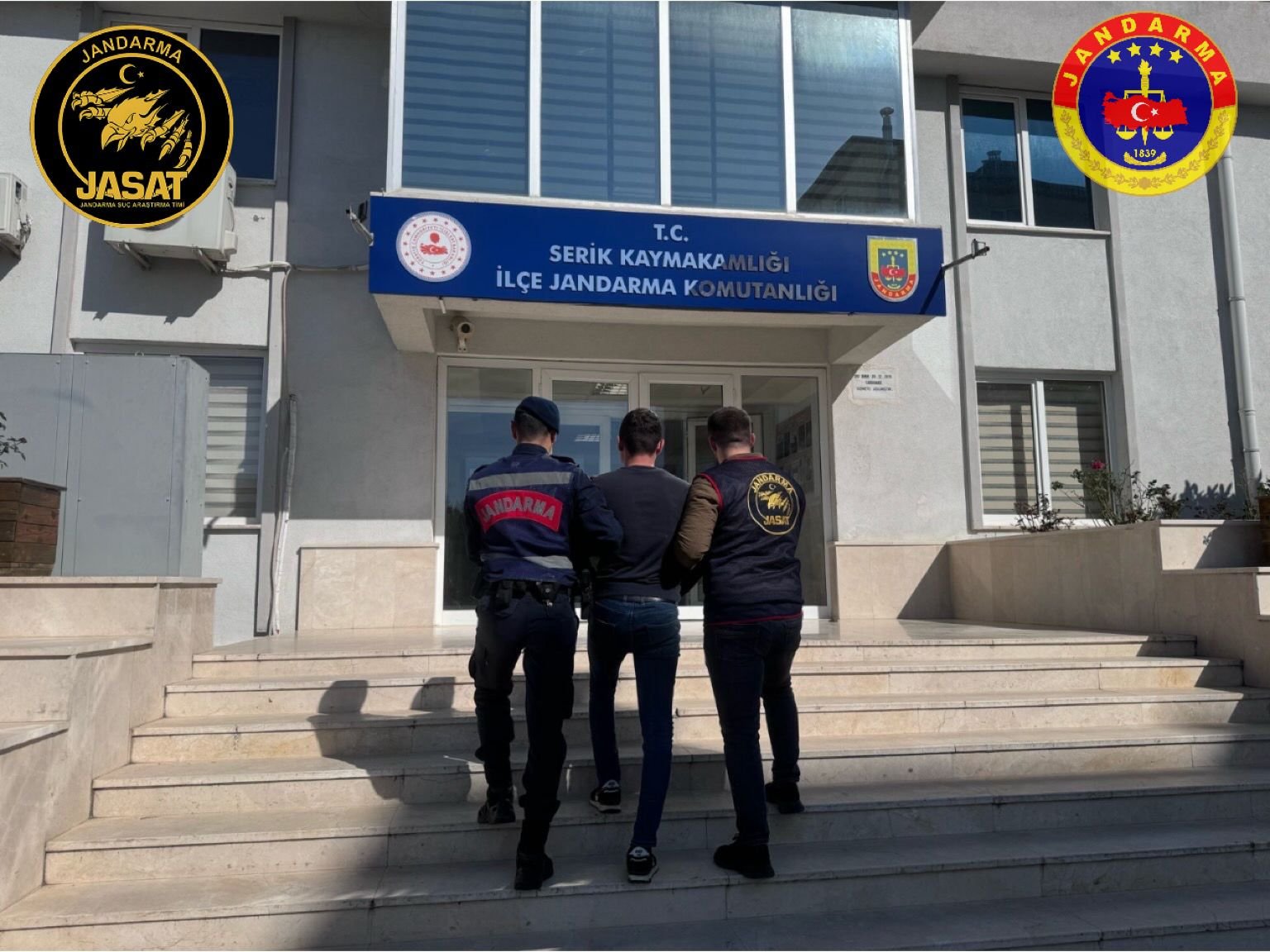 Antalya İl Jandarma Komutanlığı, Serik İlçe Jandarma Komutanlığı ekiplerinin düzenlediği