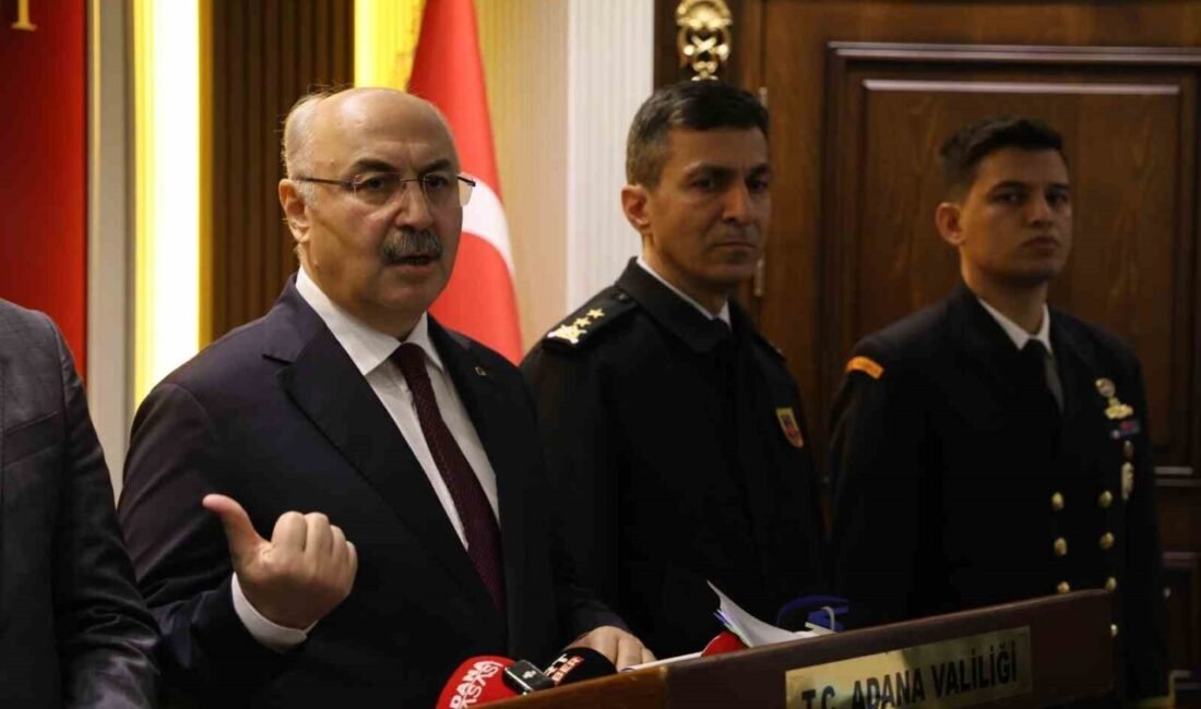 Adana Valisi Yavuz Selim Köşger, “2024 yılında genel itibariyle kişilere