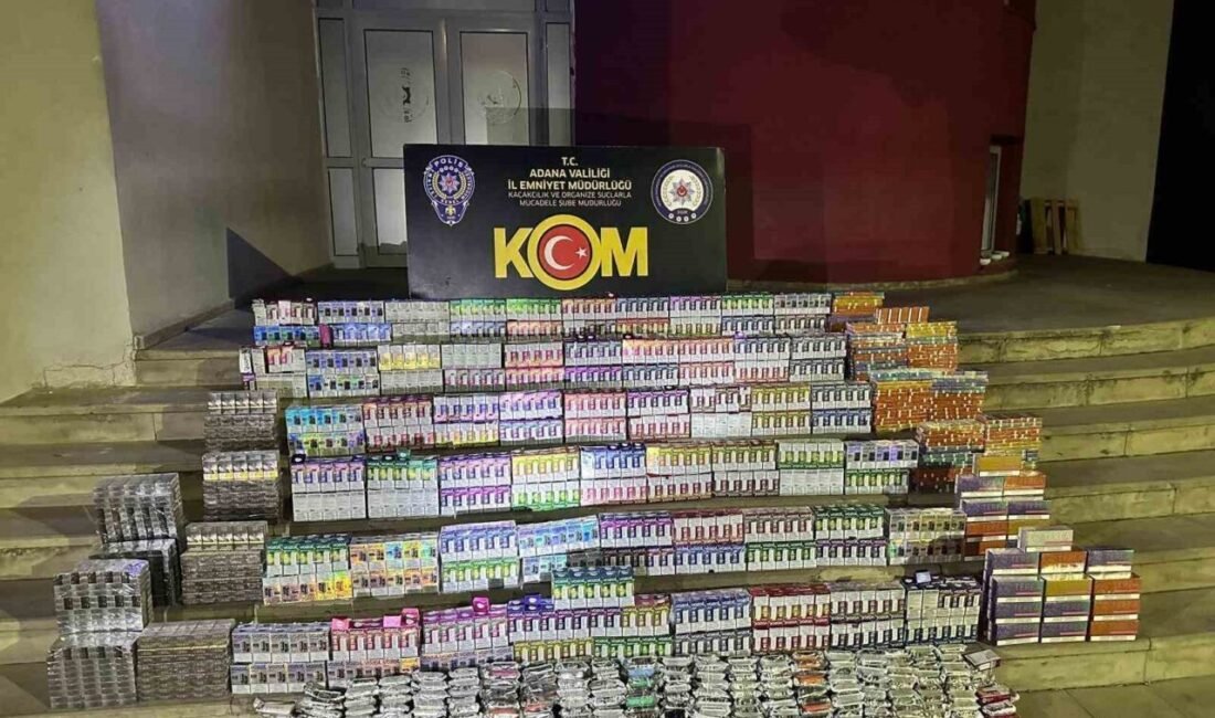 Adana’da kaçakçılık operasyonunda bin 350 elektronik sigara ele geçilirken 1