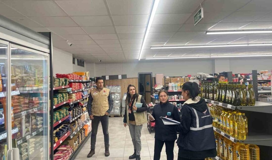 Adana’da İl Tarım ve Orman Müdürlüğü Gıda Kontrol görevlileri ve