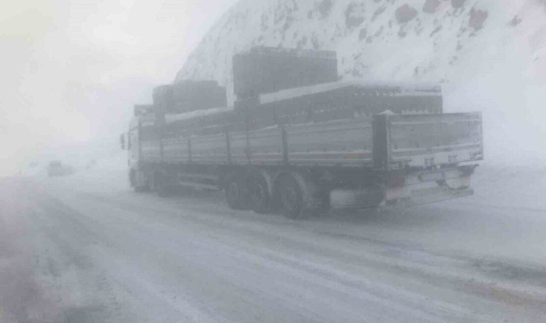 Antalya’yı Konya’ya bağlayan Akseki-Seydişehir karayolunda dün akşam başlayan kar yağışı