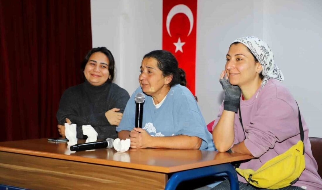 Alanya Uluslararası Taş Heykel Sempozyumu’nda görev alan sanatçılar Doç. Yıldız