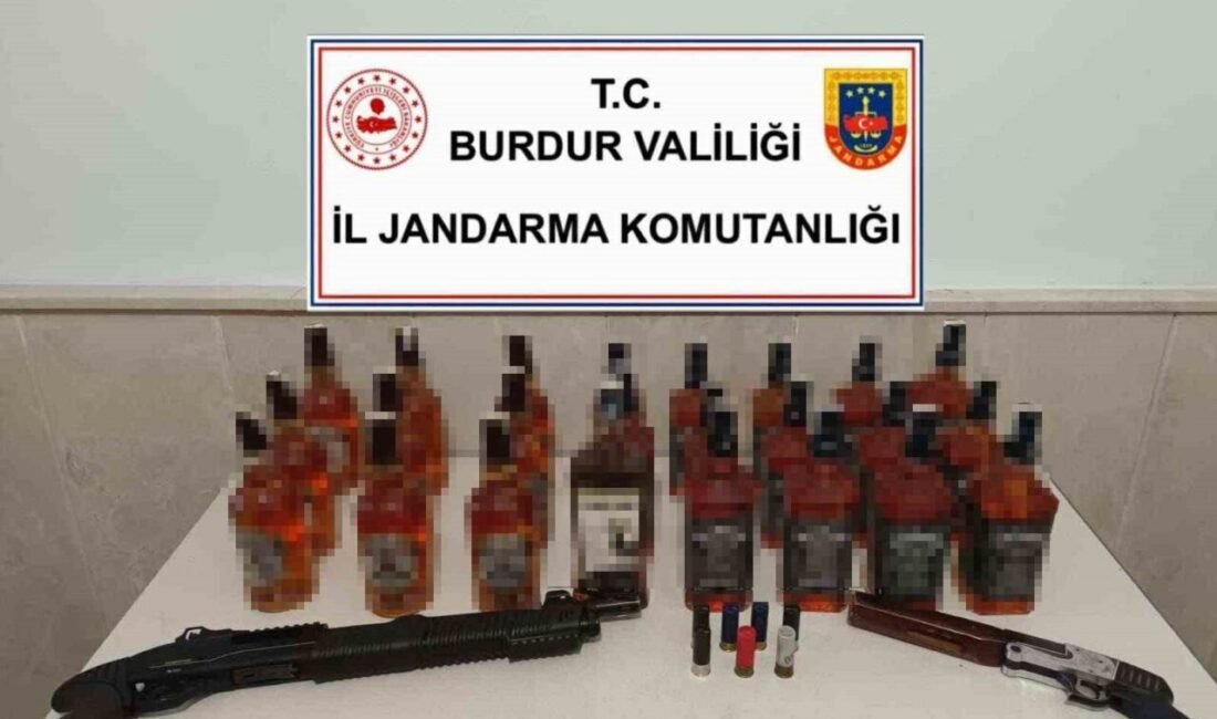 Burdur İl Jandarma Komutanlığı ekipleri tarafından yapılan kaçakçılık operasyonunda çok