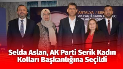 AK Parti Serik İlçe Kadın Kolları, 7. Olağan Genel Kurulu’nu