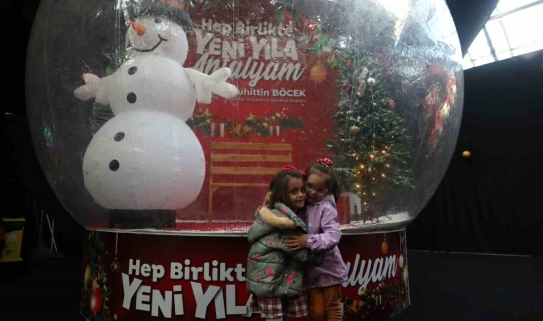 Antalya Büyükşehir Belediyesi, 20-29 Aralık tarihleri arasında Cam Piramit’te Yılbaşı