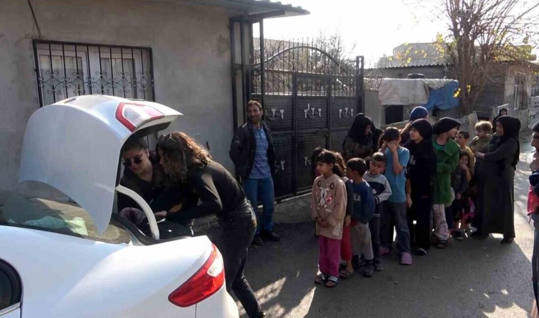 Adana’da yeni yıl öncesi dezavantajlı bölgelerde yaşayan bin çocuğa mont