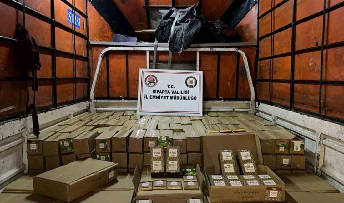 Isparta’da Dubai çikolata üreticisi A.A., sahte dekontla 800 bin lira