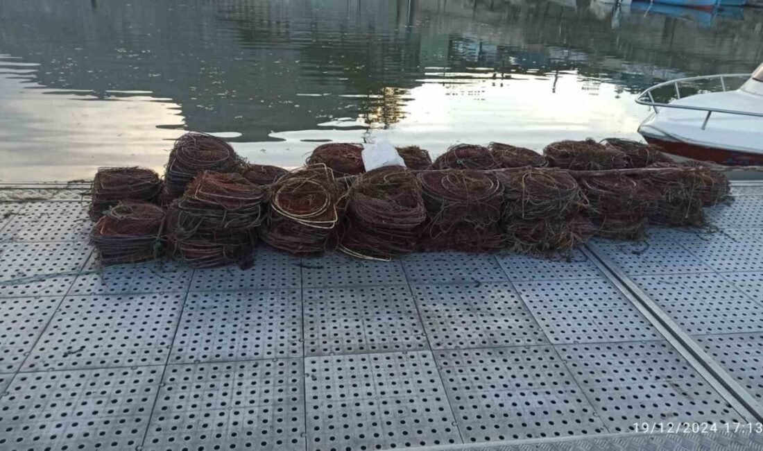 Eğirdir Gölü’nde yapılan denetimlerde, kerevitlerin üreme dönemine denk gelen av