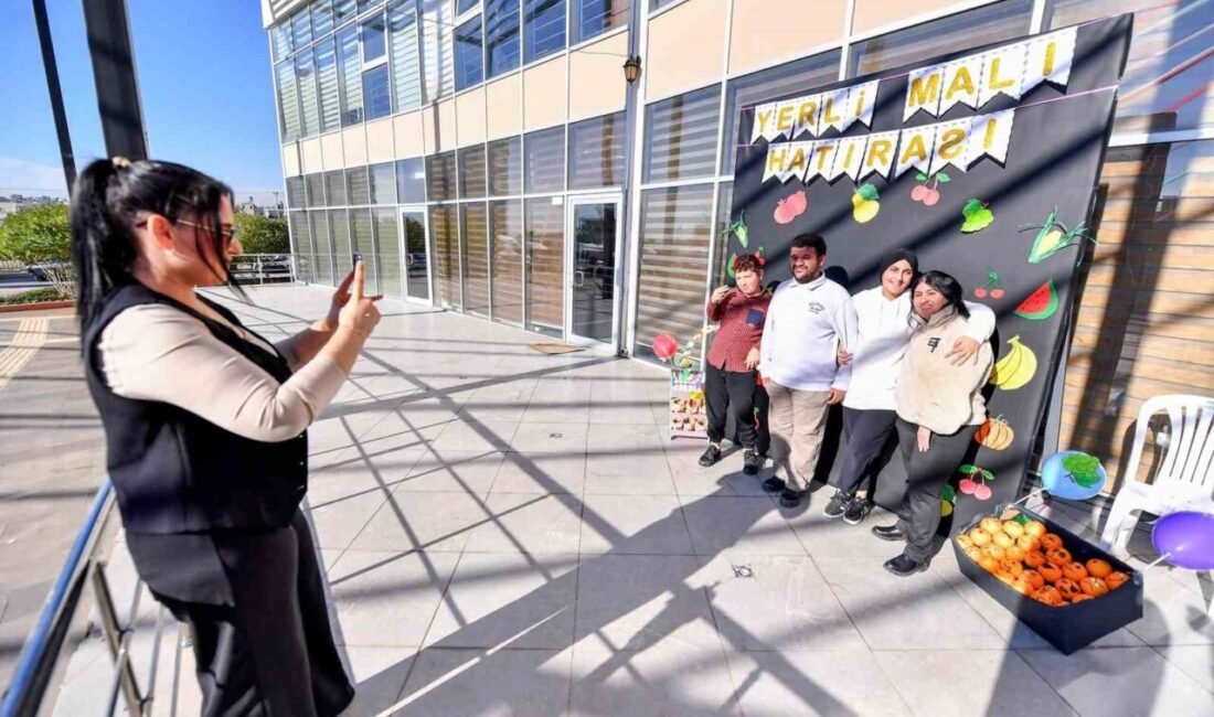 Mersin Büyükşehir Belediyesinin Engelsiz Yaşam Merkezi’nde, özel bireylerin katılımıyla ’Yerli