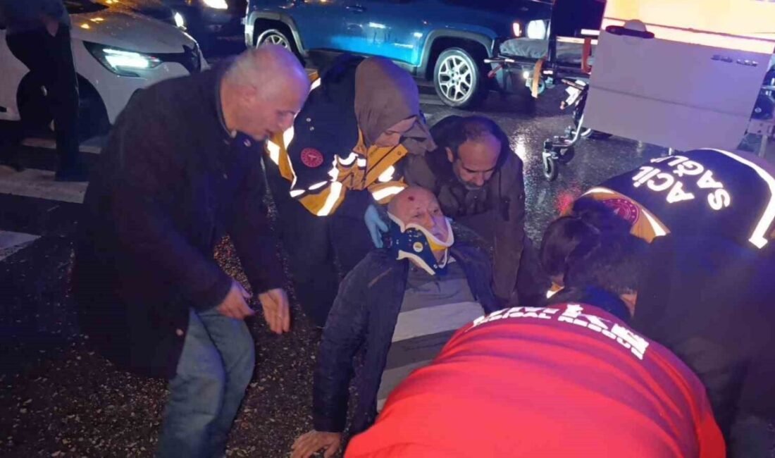 Antalya’nın Manavgat ilçesinde meydana gelen trafik kazasında bir yaya yaralandı.