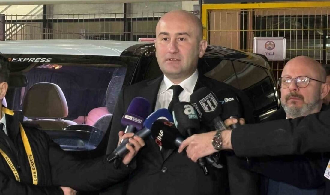 Beşiktaş Başkanı Hüseyin Yücel, Adana Demirspor’da kardeşini kaybeden Maestroya baş