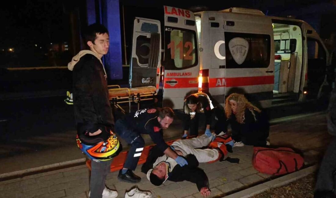 Antalya’nın Manavgat ilçesinde kullandığı motosikletin devrilerek sürüklenmesi sonucu ayağından ve