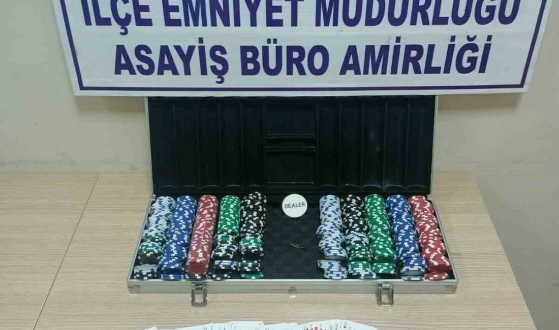 Hatay’da kumar oynayan 10 kişiye toplamda 64 bin 250 TL