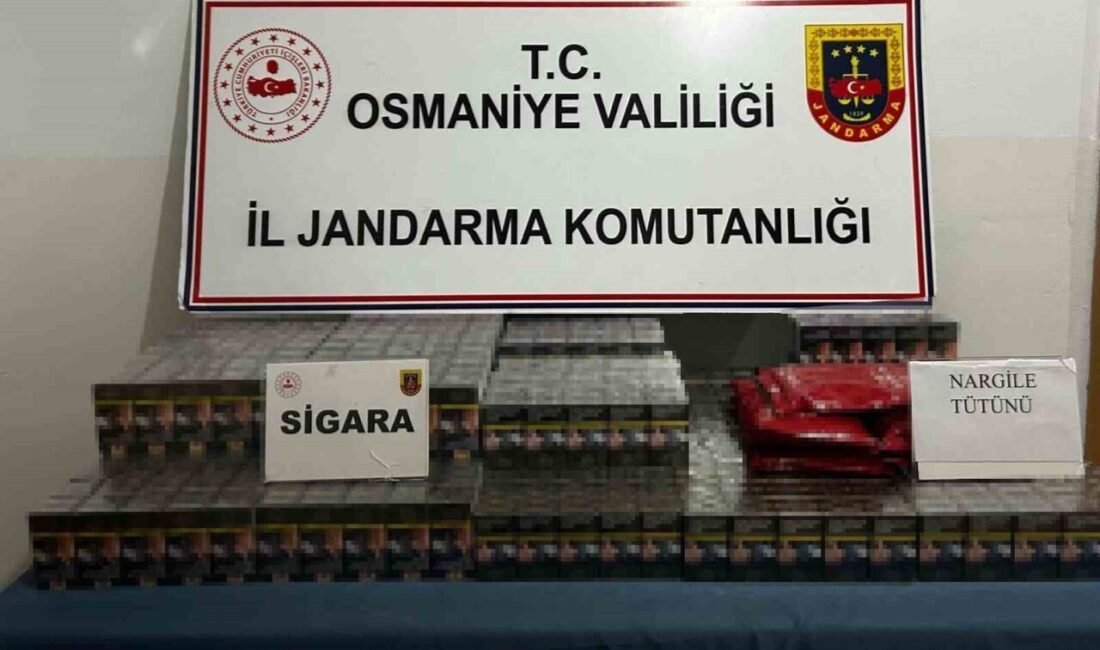 Osmaniye’de jandarmanın son bir haftada düzenlediği operasyonlarda 97 şüpheli gözaltına