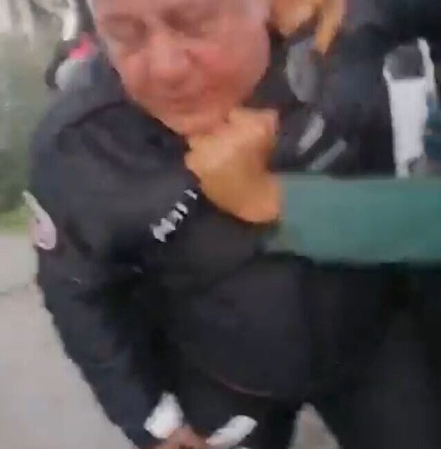 Mersin’in Anamur ilçesinde polise mukavemet ettiği ve güçlükle gözaltına alınmasıyla