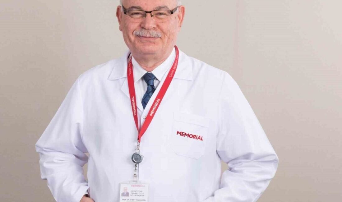 Memorial Antalya Hastanesi Ortopedi ve Travmatoloji Bölümü’nden Prof. Dr. Ahmet