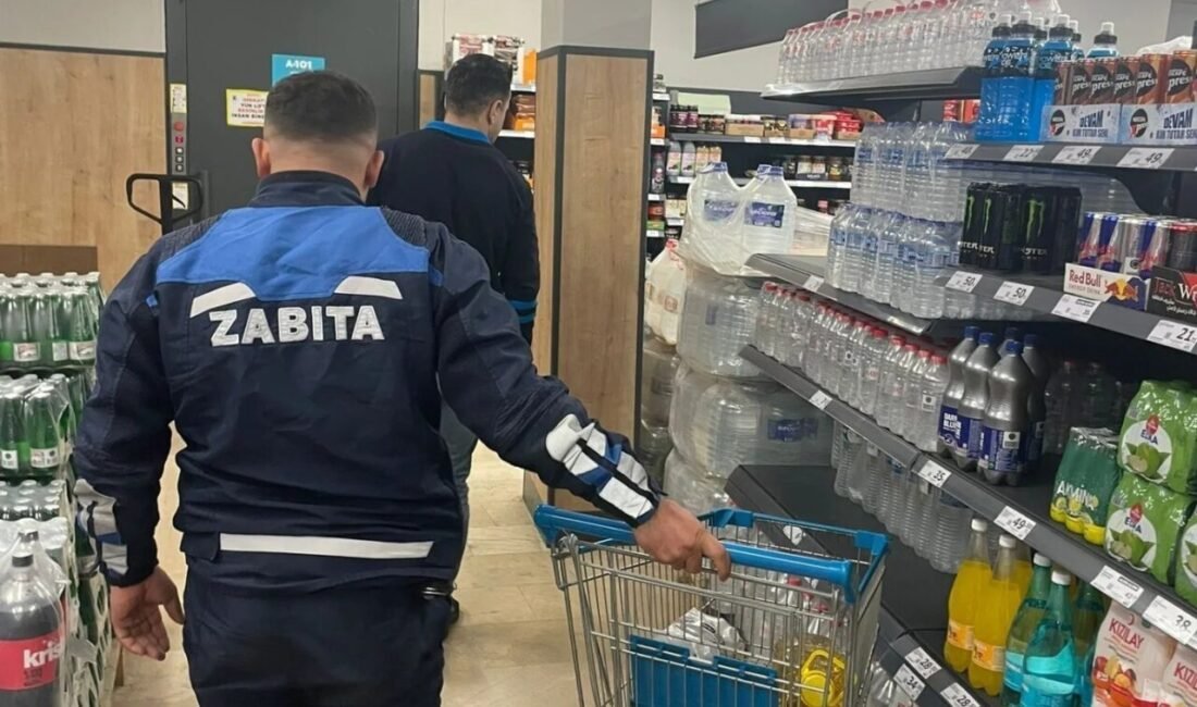 Saimbeyli Belediyesi Zabıta ekipleri marketlerde yılbaşı öncesi ürünlerin gramajlarını, son