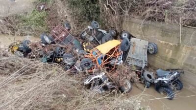 Antalya’nın Manavgat ilçesinde 13 bin metrekare alan üzerinde kurulu ATV