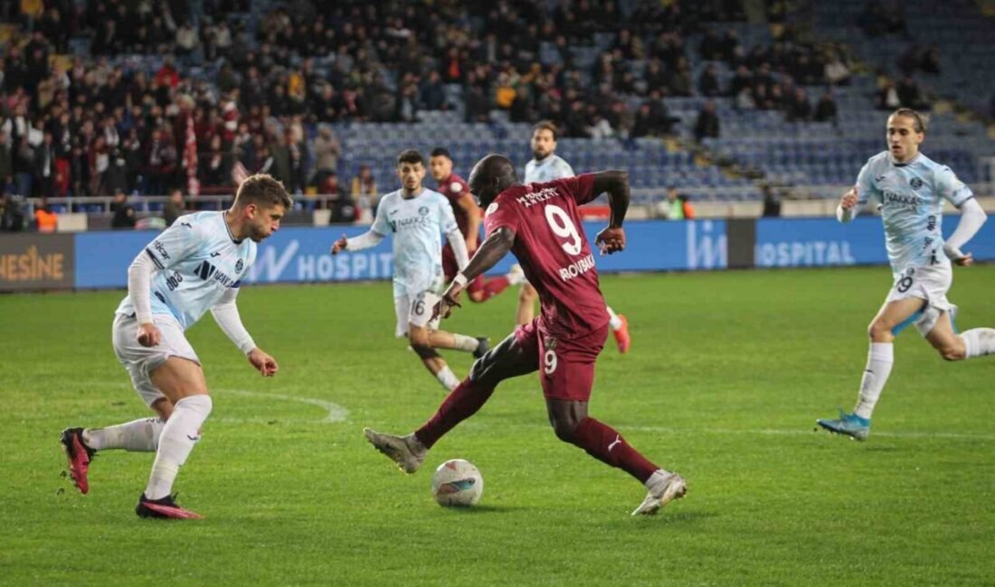 Trendyol Süper Lig’in 17. haftasında Atakaş Hatayspor, Mersin Stadyumu’nda Adana