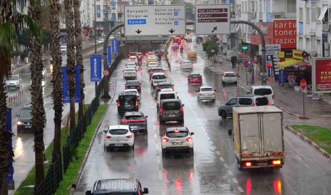 Meteoroloji Bölge Müdürlüğünün turuncu ve sarı kodlu sağanak yağış uyarısının