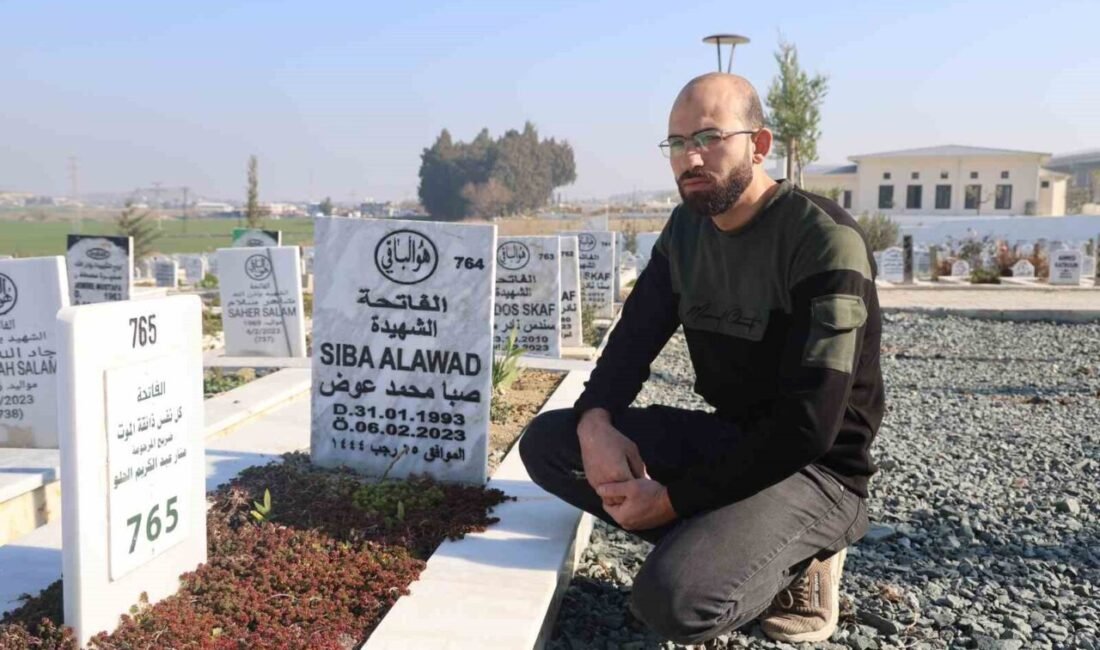 Hatay’da asrın felaketinde ailesinden 5 kişiyi kaybeden ve cenazelerini Suriye’ye