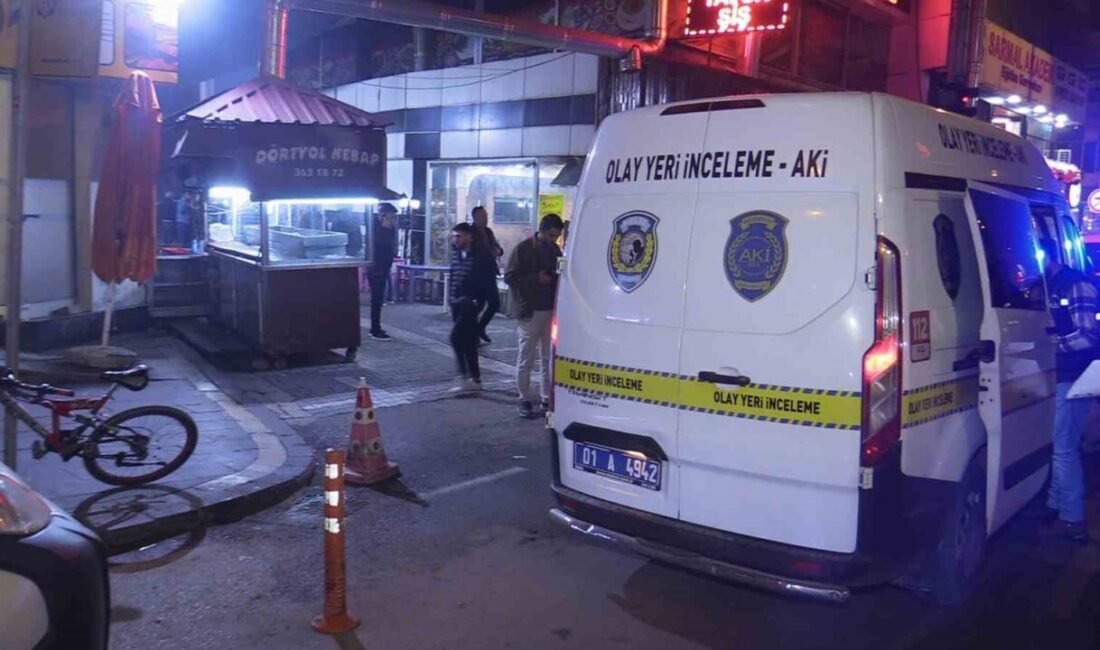 Adana’da kebapçıya yapılan silahlı saldırıda bir kişiyi öldüren katil zanlısının