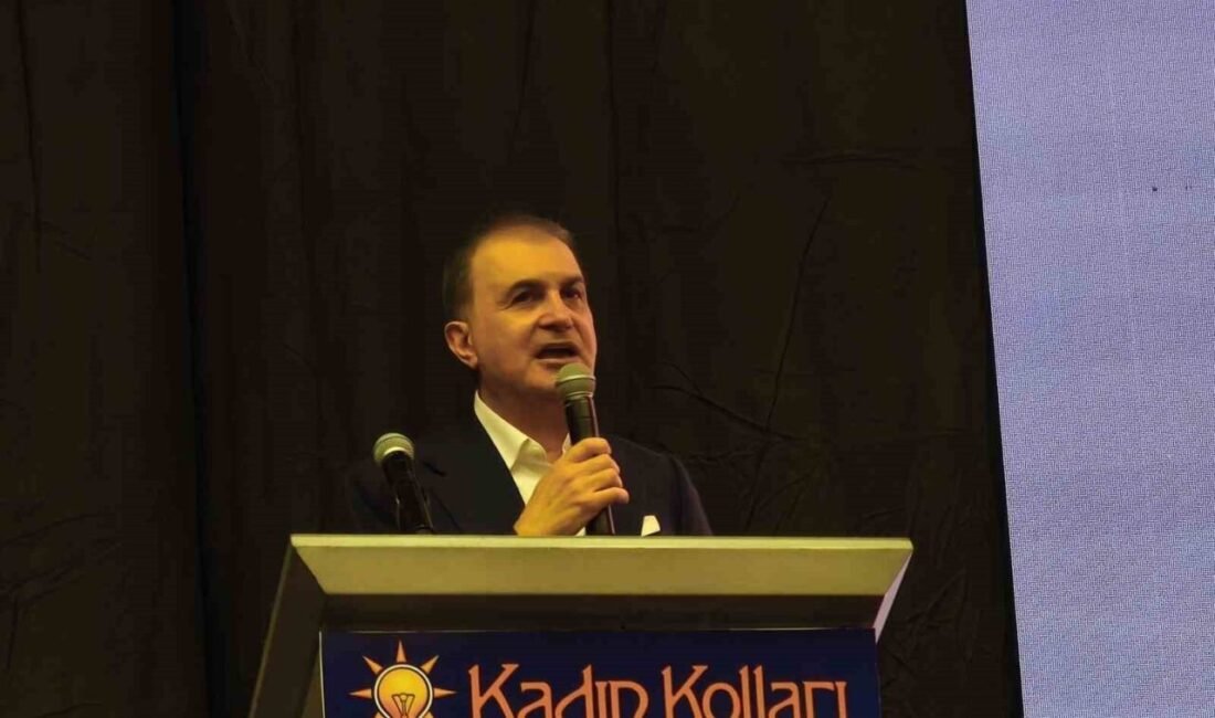 AK Parti Genel Başkan Yardımcısı ve Parti Sözcüsü Ömer Çelik,