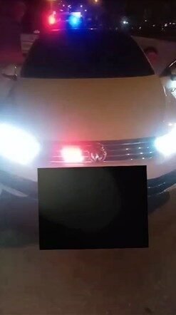 Antalya’nın Alanya ilçesinde trafik ekipleri, uygulama sırasında sorguladıkları araçta çakar