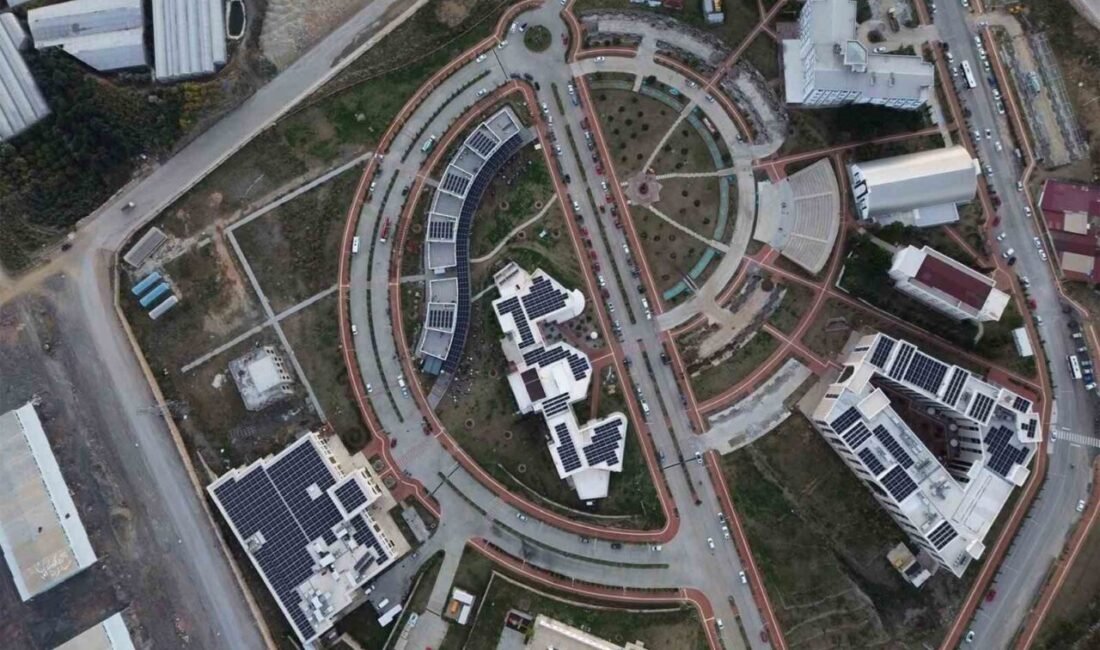 Alanya Alaaddin Keykubat Üniversitesinde (ALKÜ) hayata geçirilen ve ilk enerjisini