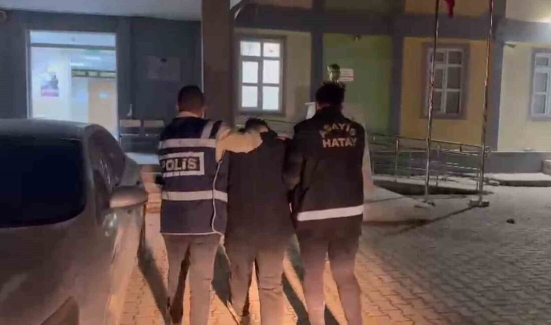 Hatay’da 10 yıl 5 ay kesinleşmiş hapis cezası bulunan şahıs