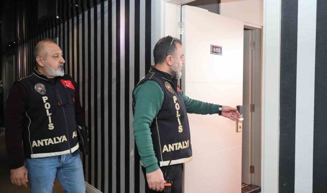 Antalya İl Emniyet Müdürlüğü ekipleri tarafından kamu düzeninin sağlanması ve