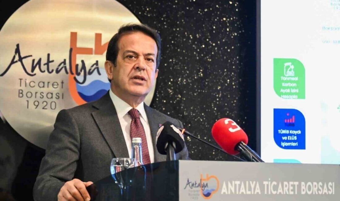 Antalya Ticaret Borsası (ATB) Yönetim Kurulu Başkanı Ali Çandır, 2024