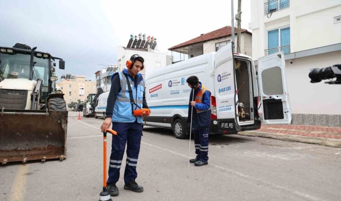 Antalya Büyükşehir Belediyesi ASAT Genel Müdürlüğü, içme suyu hatlarında su