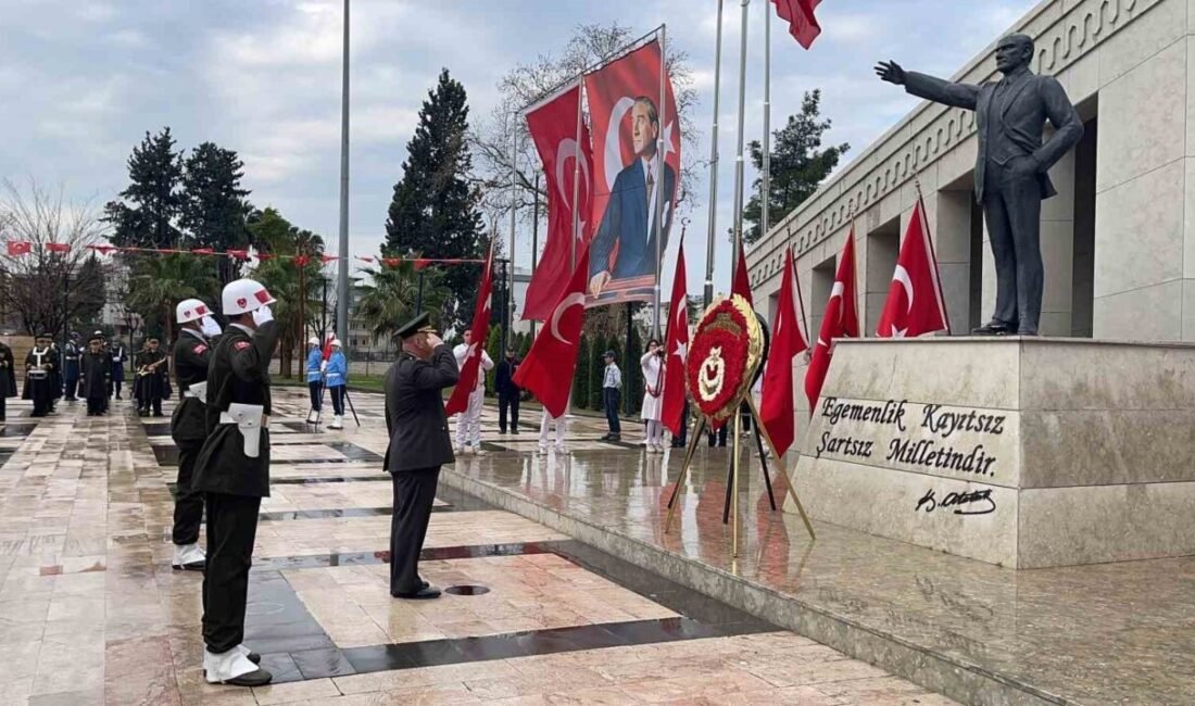 Osmaniye’de Gazi Mustafa Kemal Atatürk’ün kente gelişinin 100’üncü yıl dönümü
