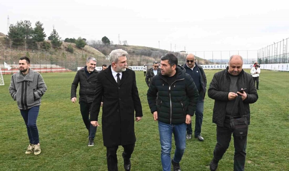 Kahramanmaraş Büyükşehir Belediye Başkanı Fırat Görgel, Kahramanmaraş İstiklalspor Tesisleri’ni ziyaret