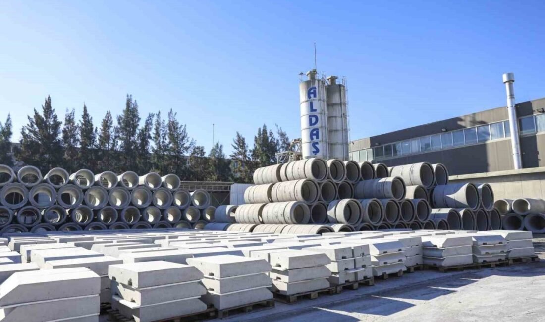 Antalya Büyükşehir Belediyesi şirketlerinden ALDAŞ tarafından işletilen Prefabrik Yapı Elemanları