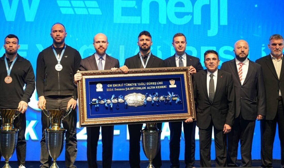 CW Enerji Türkiye Yağlı Güreş Ligi’nin 2024 yılı ödül töreni
