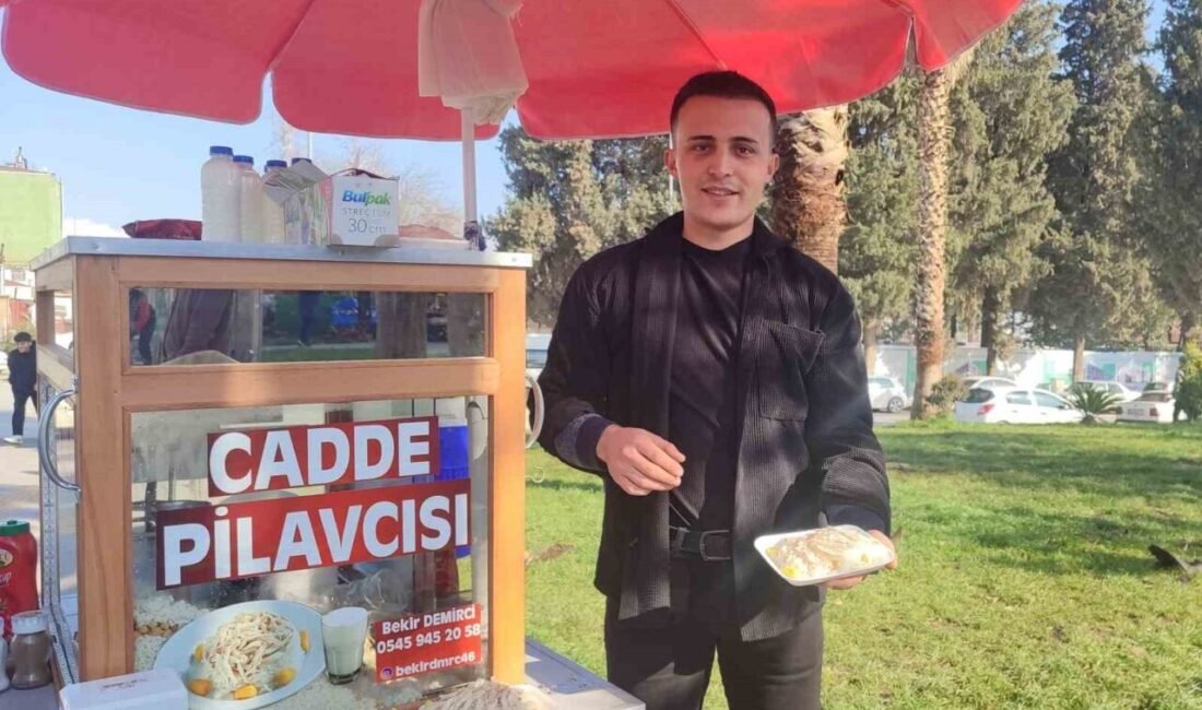 KAHRAMANMARAŞ (İHA) – Kahramanmaraşlı genç İstanbul’da yaptığı pilavcılık mesleğini memleketine