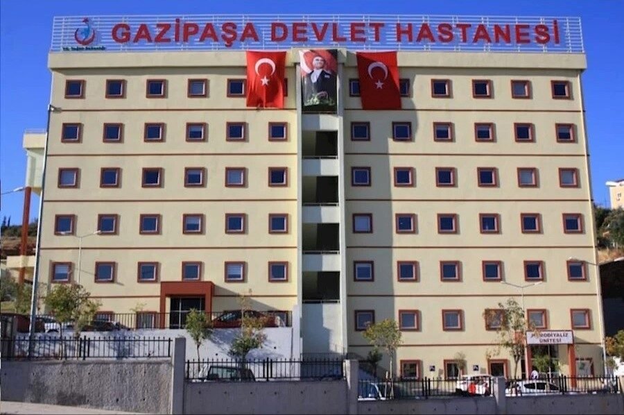 Antalya’nın Gazipaşa ilçesinde Devlet Hastanesi’nin 2024 yılına ait vatandaşlara verilen
