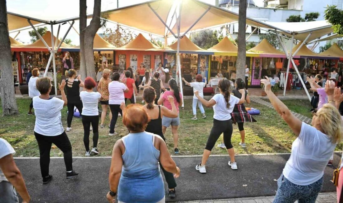 Konyaaltı Belediyesi, ilçe sakinlerini spora teşvik etmek amacıyla düzenlediği “Harekete