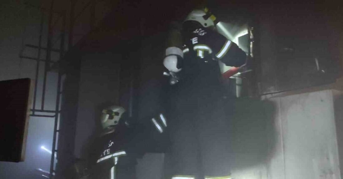 Kahramanmaraş’ta tekstil fabrikasında çıkan yangın büyümeden söndürüldü. Yangın, Dulkadiroğlu ilçesi