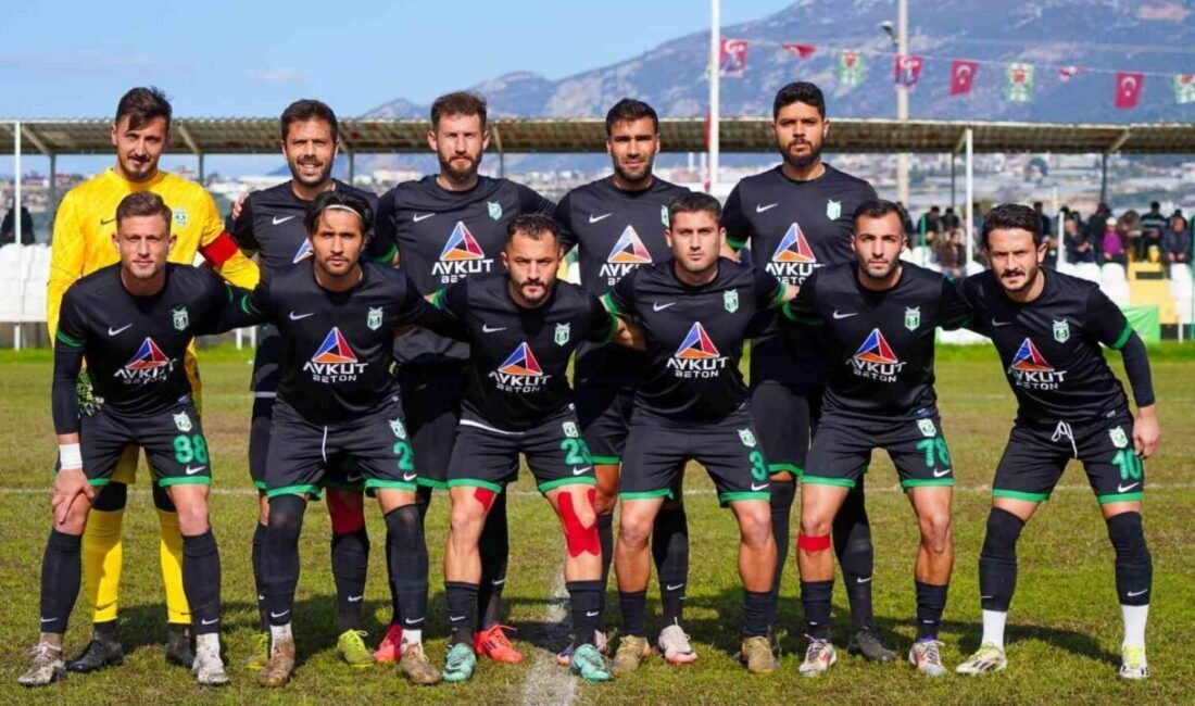 Bölgesel Amatör Lig (BAL) 6. Grup’ta mücadele eden Manavgat Belediyespor,