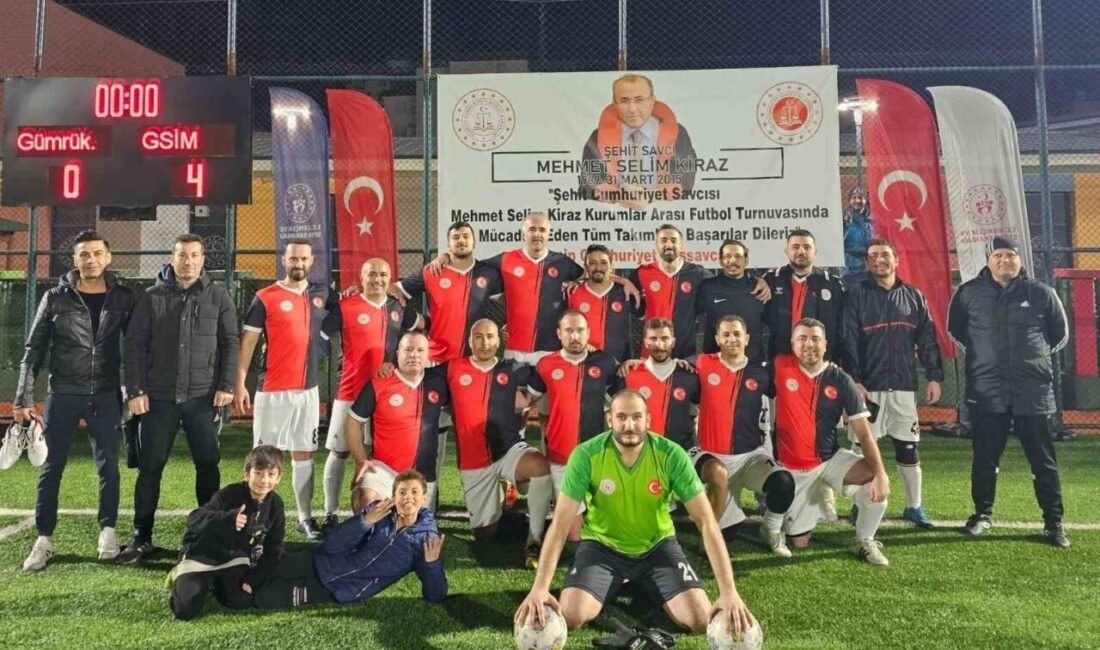 Mersin’de, Şehit Cumhuriyet Savcısı Mehmet Selim Kiraz adına düzenlenen ’Kurumlar