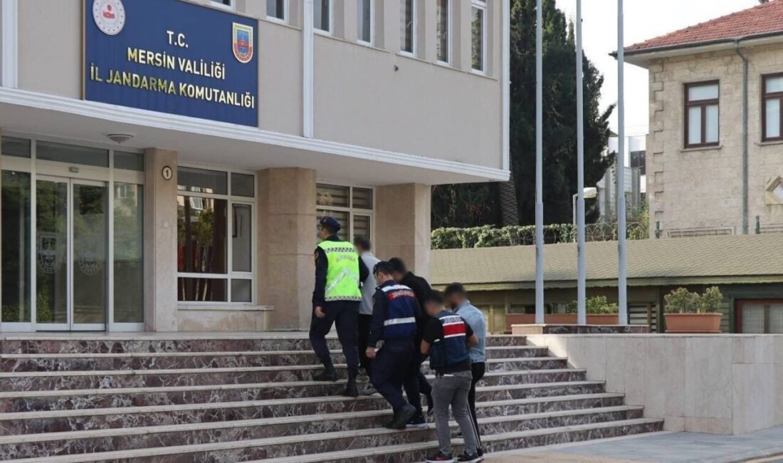 Mersin’de jandarma ekiplerince yapılan çalışmalarda aranan 727 şahıs yakalandı, 28’i