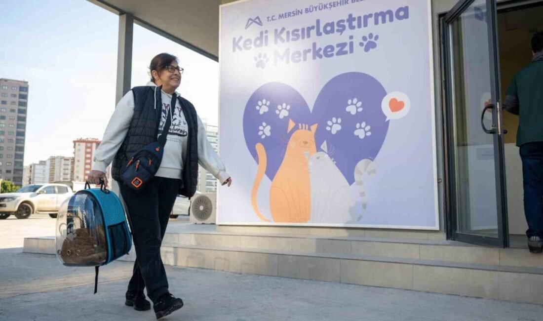 Mersin Büyükşehir Belediyesi, Veteriner İşleri Dairesi Başkanlığı bünyesinde ’Kedi Kısırlaştırma