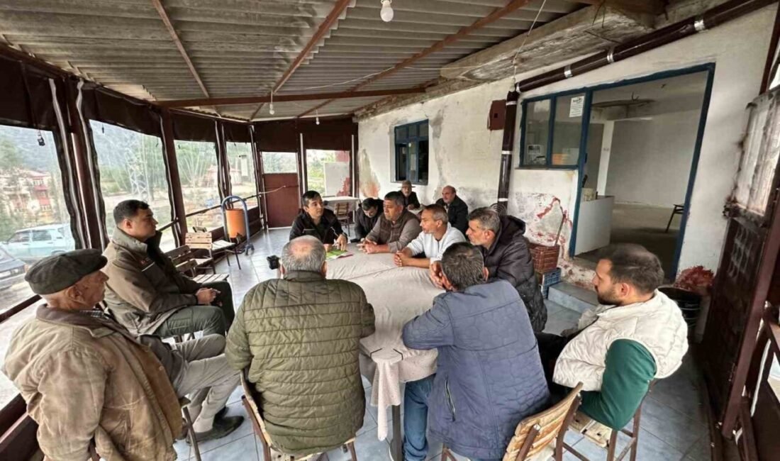 Mersin Orman Bölge Müdürlüğünce Anamur ilçesine bağlı Ovabaşı Mahallesi’nde köylülere