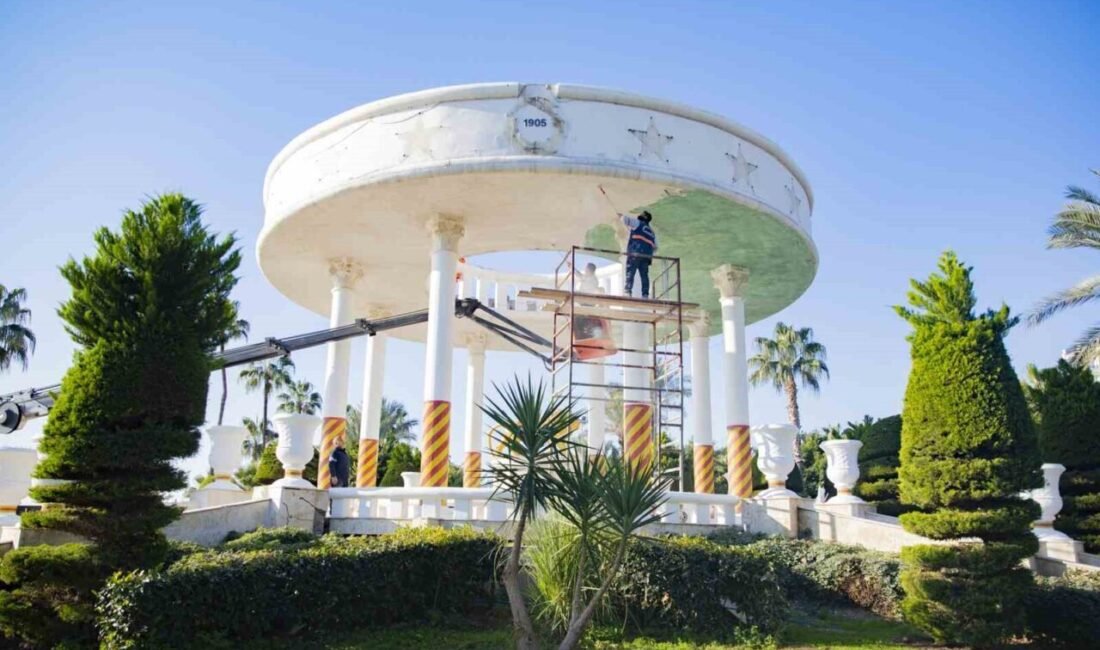 Mersin Büyükşehir Belediyesi, son yıllarda eskiyen ve canlılık dokusunu yitiren