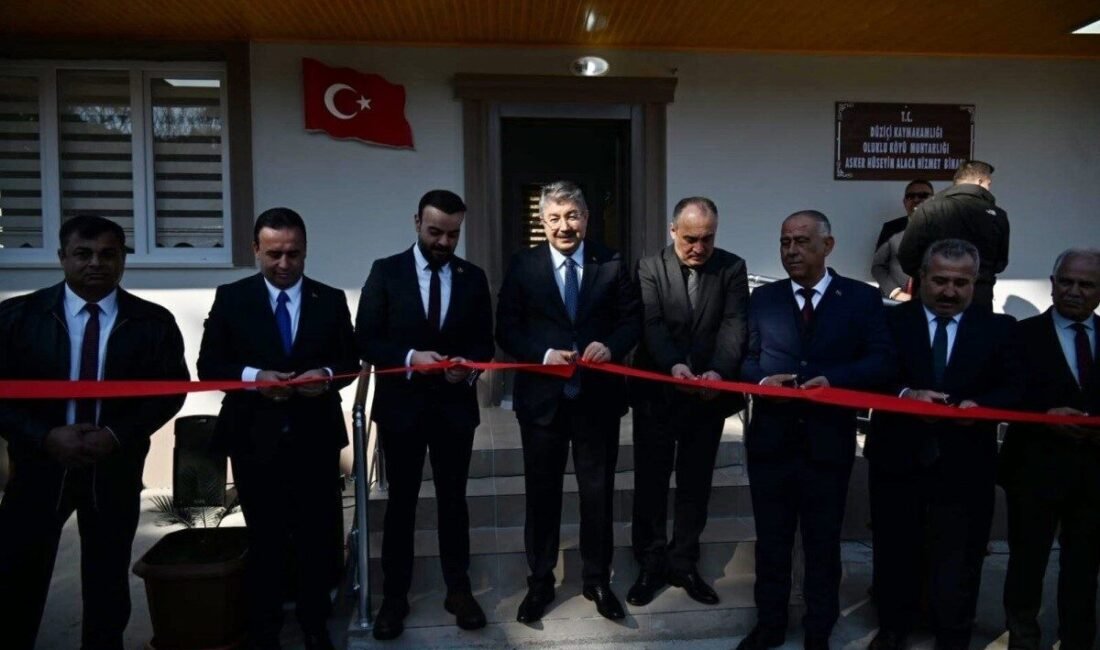 Osmaniye’nin Düziçi ilçesine bağlı Oluklu Köyü’nde yapımı tamamlanan Asker Hüseyin