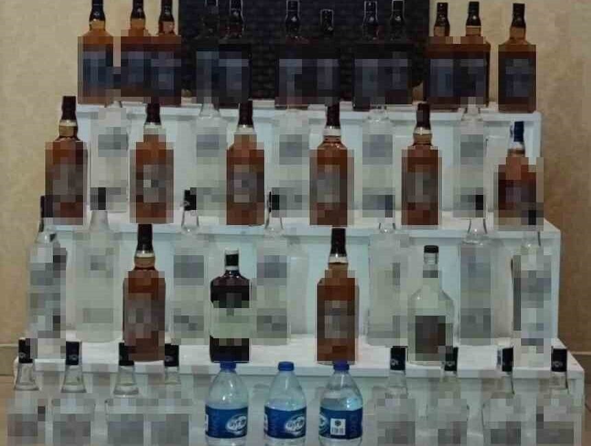 Osmaniye polis ekipleri tarafından bir işyerine yapılan operasyonda 44.5 litre