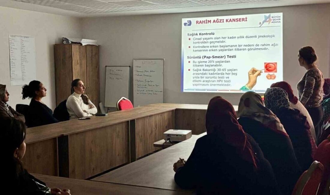 Adana Büyükşehir Belediyesi tarafından 1-31 Ocak Rahim Ağzı (Serviks) Kanseri